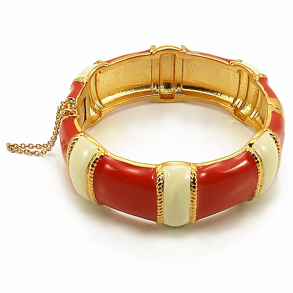JCE1435 Gold Brass Bangle with No Stone