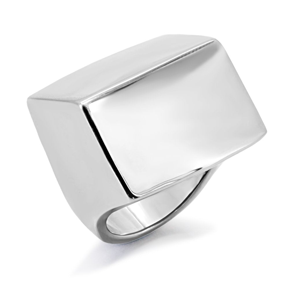 JCE134 High polished (no plating) Stainless Steel Ring with No Stone