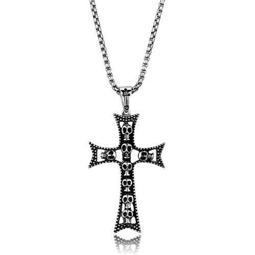 JCE1999 High polished (no plating) Stainless Steel Necklace with No Stone