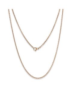 JCE2428R IP Rose Gold(Ion Plating) Stainless Steel Chain with No Stone