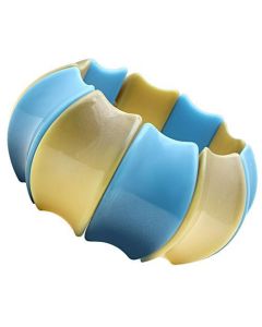 JCE040 Resin Bracelet with Synthetic Synthetic Stone in Multi Color